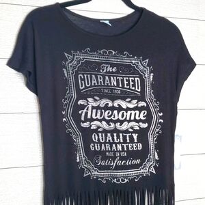 CLOUDLESS | FRINGE TEE